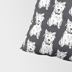 Milo the dog Pillow Sham Gallery Image 4
