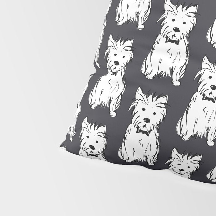 Milo the dog Pillow Sham Gallery Image 4