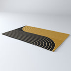 Two Tone Line Curvature IX Rug Gallery Image 3