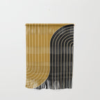 Two Tone Line Curvature IX Wall Hanging Gallery Image 1