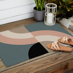 Duality and Balance Outdoor Rug Gallery Image 2