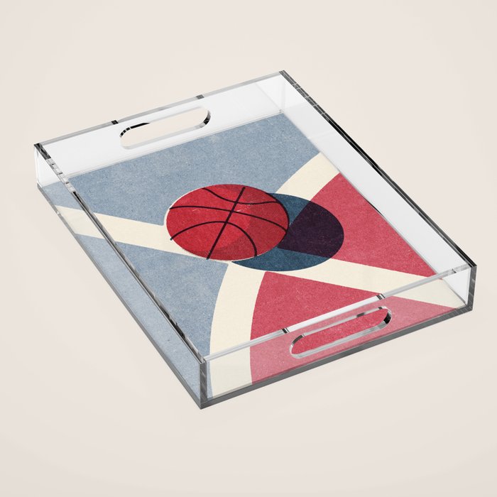 BALLS / Basketball (Outdoor) Acrylic Tray Gallery Image 1