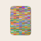 Colorful Mosaic Geometric Klee Tones 02 Bath Mat Gallery Image 1