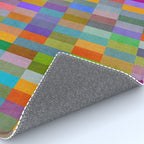 Colorful Mosaic Geometric Klee Tones 02 Rug Gallery Image 4