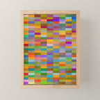 Colorful Mosaic Geometric Klee Tones 02 Mini Art Print Gallery Image 1