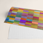 Colorful Mosaic Geometric Klee Tones 02 Wrapping Paper Gallery Image 2