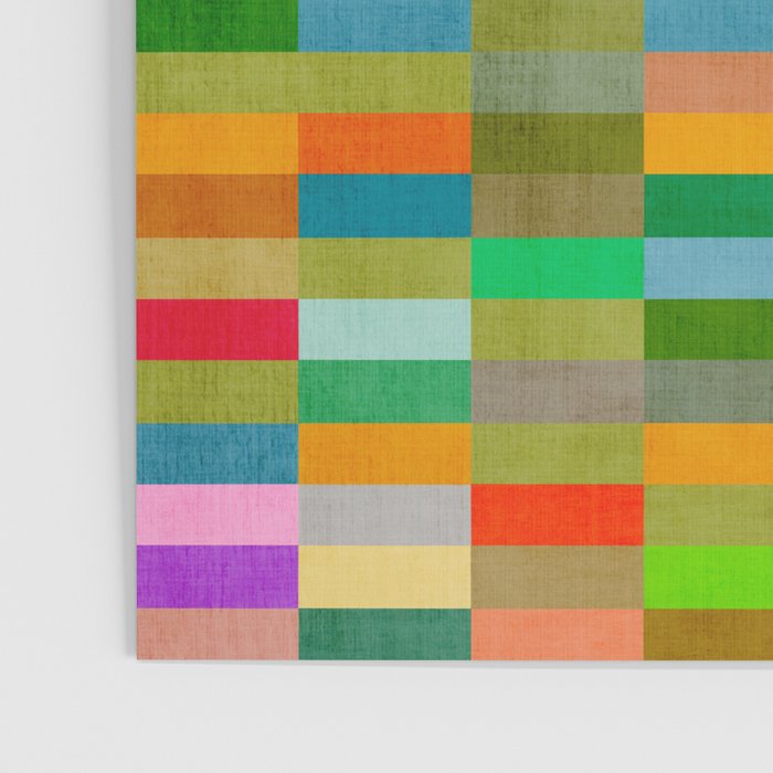 Colorful Mosaic Geometric Klee Tones 02 Poster Gallery Image 3