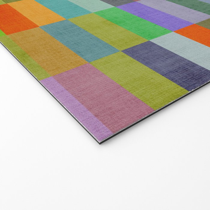 Colorful Mosaic Geometric Klee Tones 02 Welcome Mat Gallery Image 2