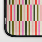 Holly Jolly Stripes Laptop Sleeve Gallery Image 3
