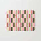 Holly Jolly Stripes Bath Mat Gallery Image 1