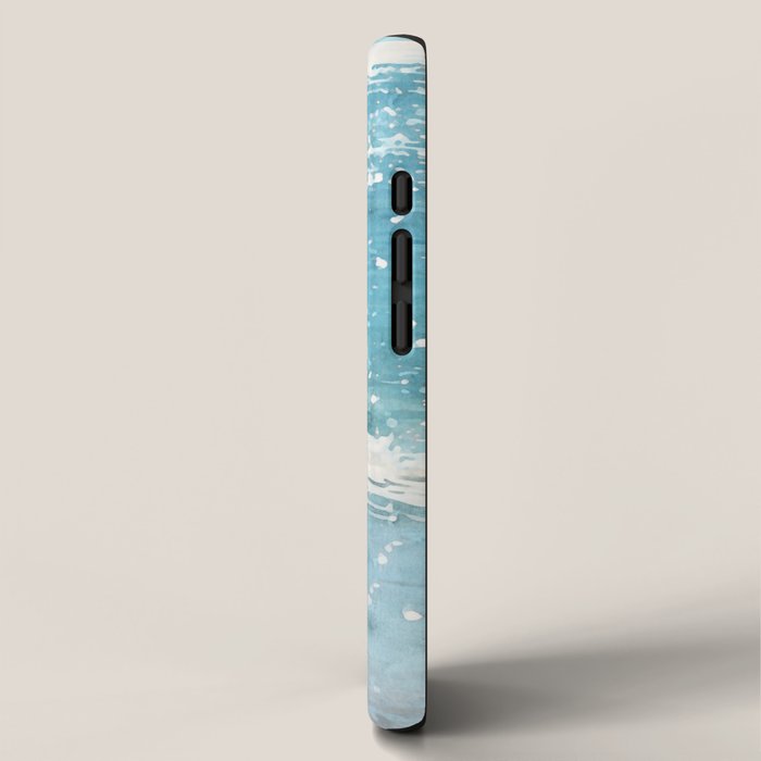 Friends on the Beach Sparkling Watercolor iPhone Case Gallery Image 2