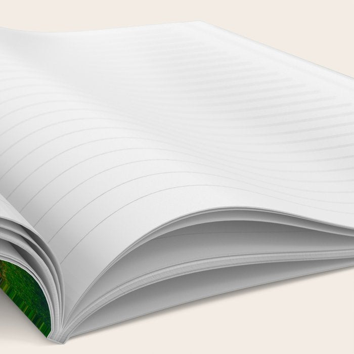 Moist Rainy Forest Pine Trees  Green Hills Notebook Gallery Image 2