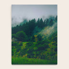 Moist Rainy Forest Pine Trees  Green Hills Notebook Gallery Image 4