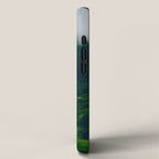 Moist Rainy Forest Pine Trees  Green Hills iPhone Case Gallery Image 2