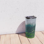 Moist Rainy Forest Pine Trees  Green Hills Travel Mug Gallery Image 4