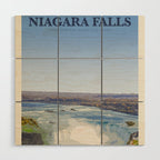 Visit Niagara Falls Wood Wall Art Gallery Image 1