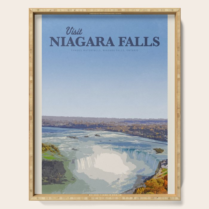 Visit Niagara Falls Serving Tray Gallery Image 1