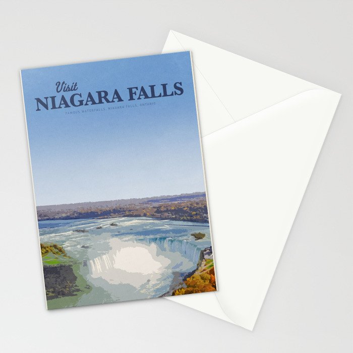 Visit Niagara Falls Stationery Card Gallery Image 2
