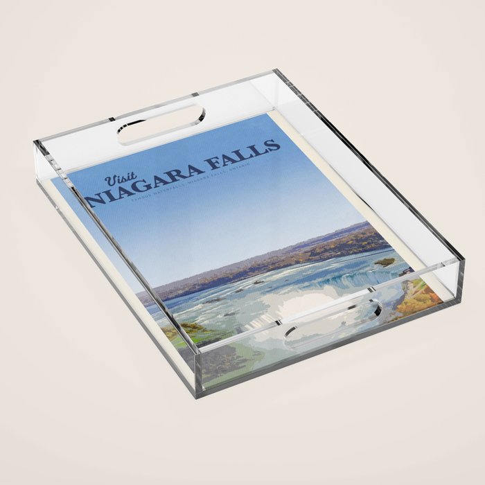 Visit Niagara Falls Acrylic Tray Gallery Image 1