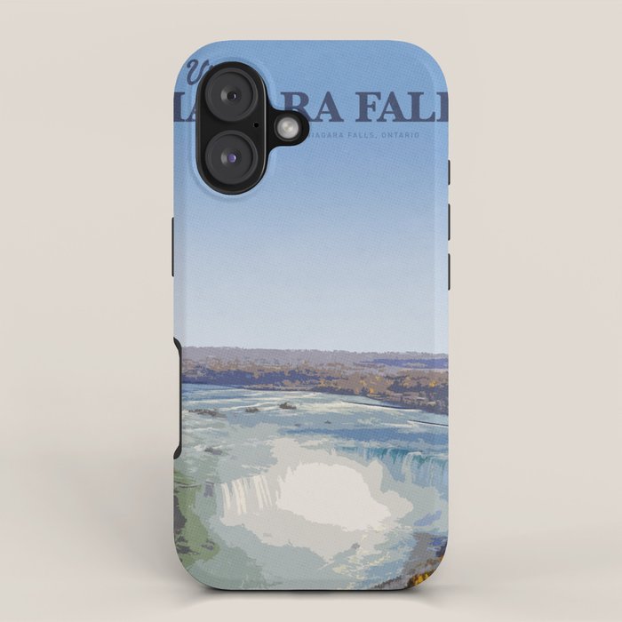 Visit Niagara Falls iPhone Case Gallery Image 1