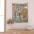 Wyoming Wildflowers Wall Tapestry Gallery Image 2