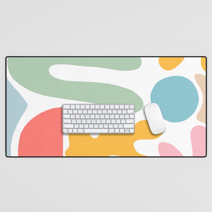 Colourful Seaside memories 4.  Desk Mat Gallery Image 1