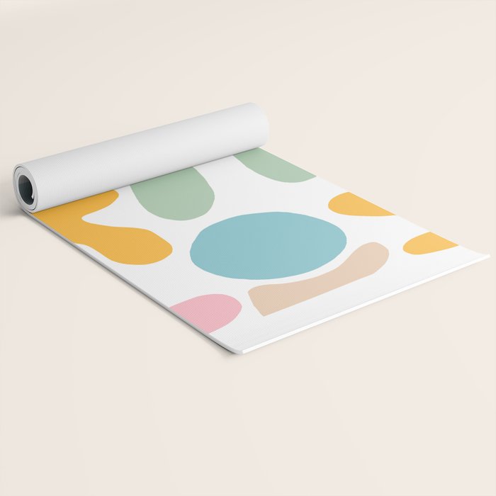 Colourful Seaside memories 4.  Yoga Mat Gallery Image 2
