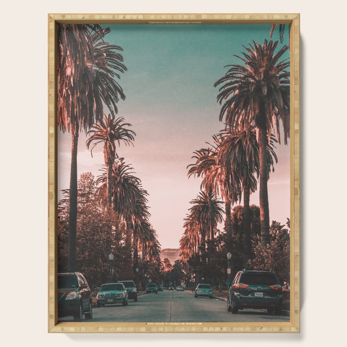 Sunset Boulevard Los Angeles Serving Tray Gallery Image 1