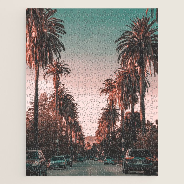 Sunset Boulevard Los Angeles Jigsaw Puzzle Gallery Image 1