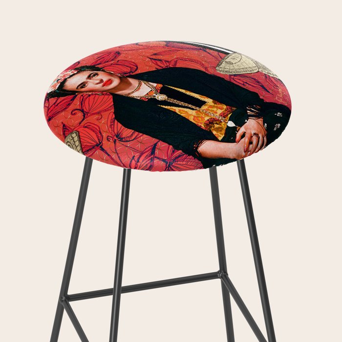 Frida enamorada Stool Gallery Image 2