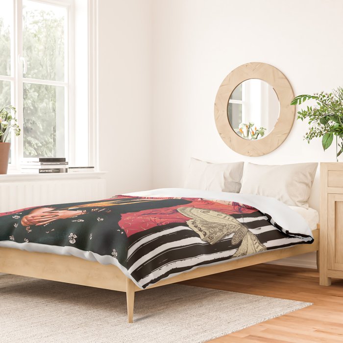 Frida enamorada Duvet Cover Gallery Image 2