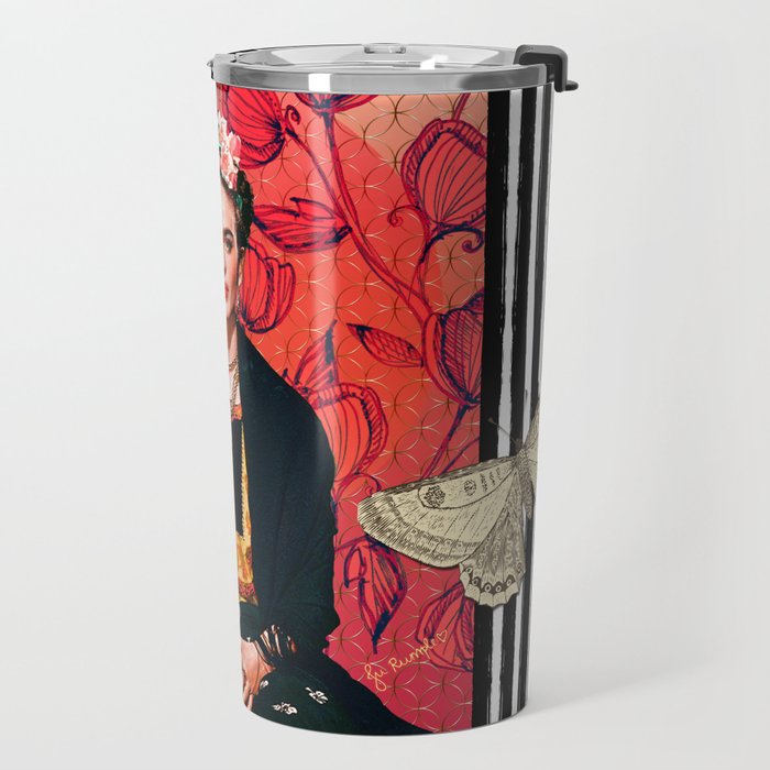 Frida enamorada Travel Mug Gallery Image 2