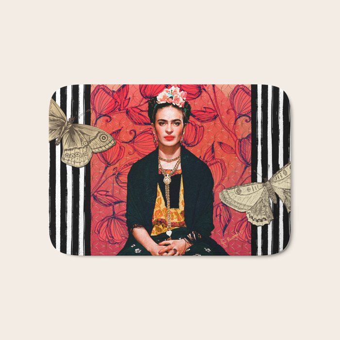 Frida enamorada Bath Mat Gallery Image 1