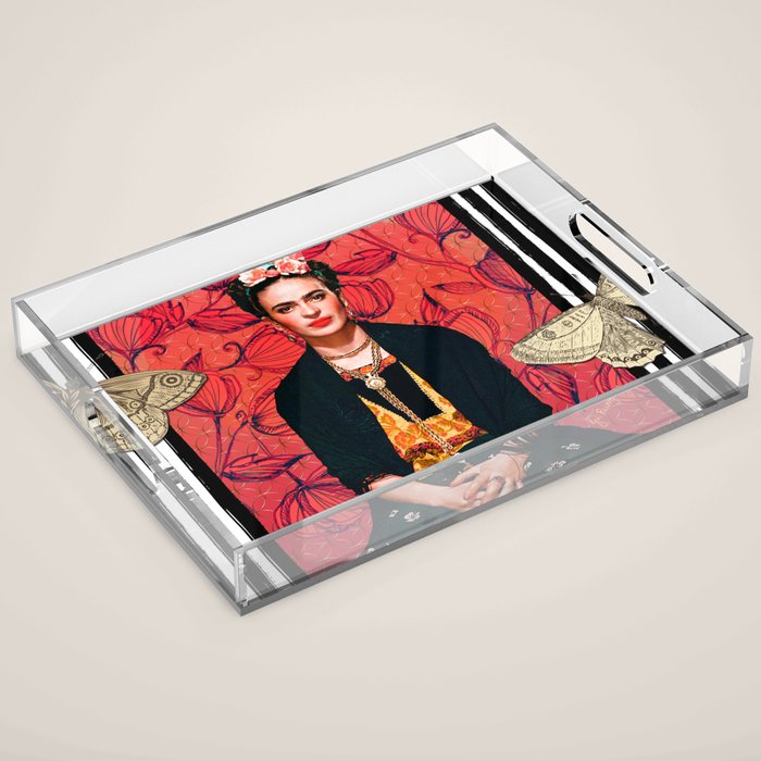 Frida enamorada Acrylic Tray Gallery Image 1