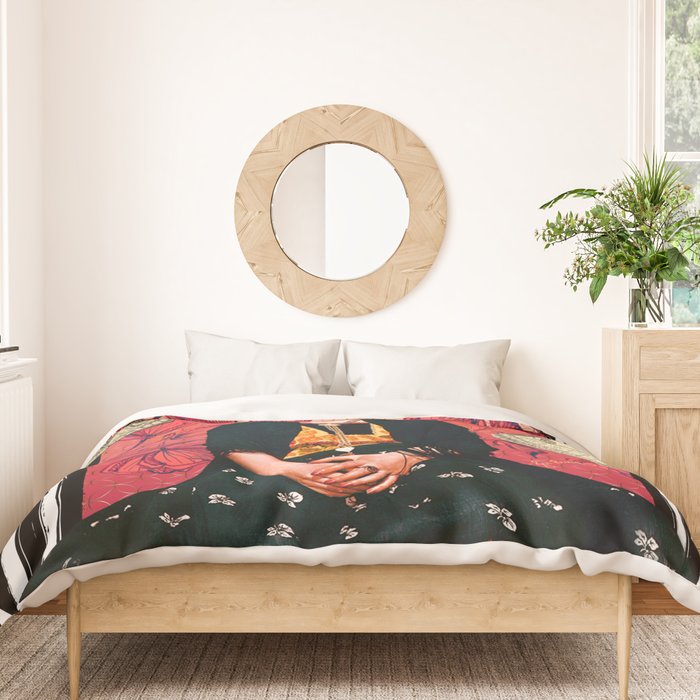 Frida enamorada Duvet Cover Gallery Image 3