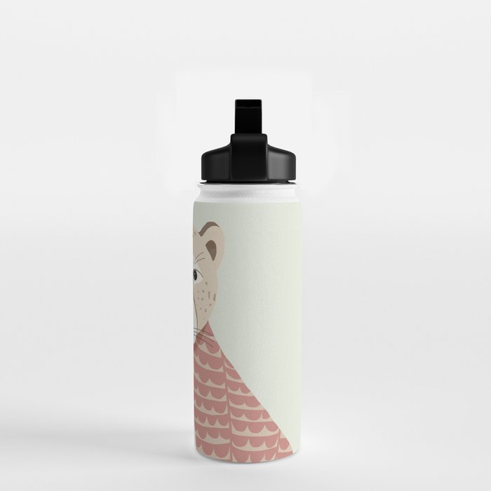 Whimsical Cheetah Water Bottle Gallery Image 2