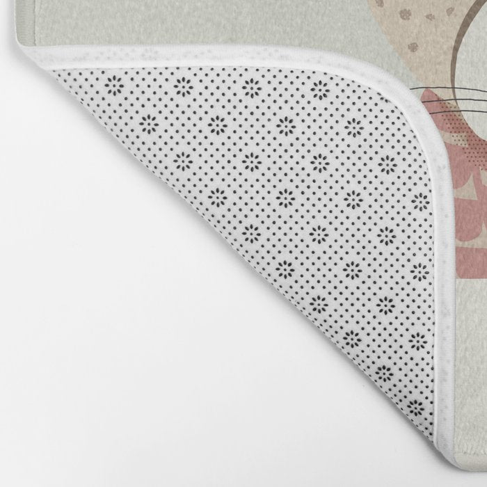 Whimsical Cheetah Bath Mat Gallery Image 2