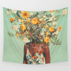 You Loved me a Thousand Summers ago Horizontal Wall Tapestry Gallery Image 4