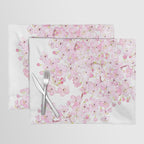 cherry blossom ink and watercolor 1 Placemat Gallery Image 1