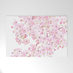 cherry blossom ink and watercolor 1 Welcome Mat Gallery Image 1