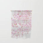 cherry blossom ink and watercolor 1 Wall Hanging Gallery Image 1