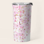 cherry blossom ink and watercolor 1 Travel Mug Gallery Image 2