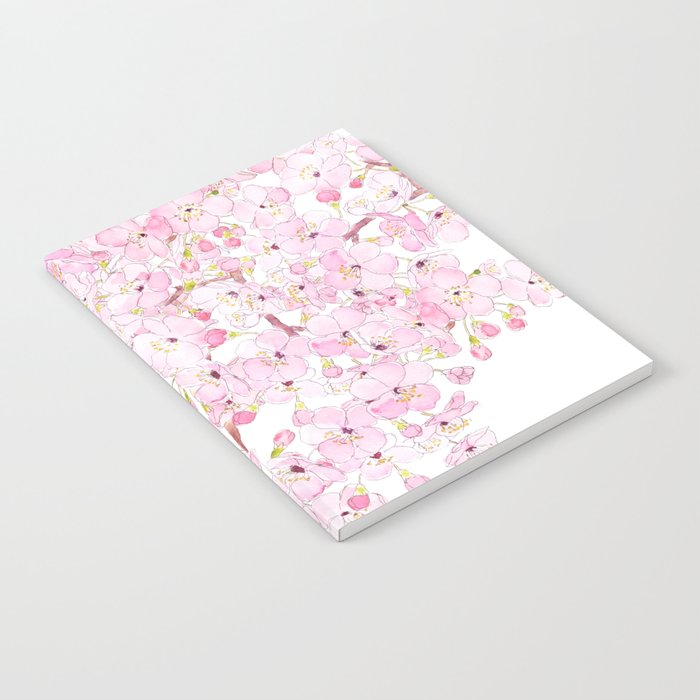cherry blossom ink and watercolor 1 Notebook Gallery Image 2