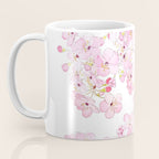 cherry blossom ink and watercolor 1 Coffee Mug Gallery Image 3