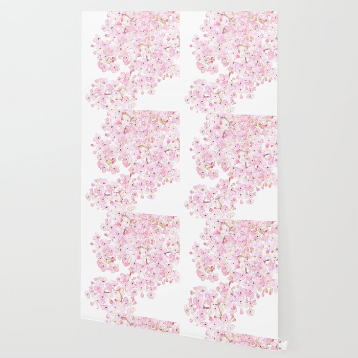 cherry blossom ink and watercolor 1 Wallpaper Gallery Image 2