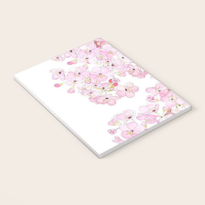 cherry blossom ink and watercolor 1 Notebook Gallery Image 3