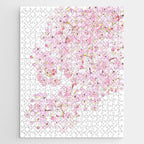 cherry blossom ink and watercolor 1 Jigsaw Puzzle Gallery Image 1