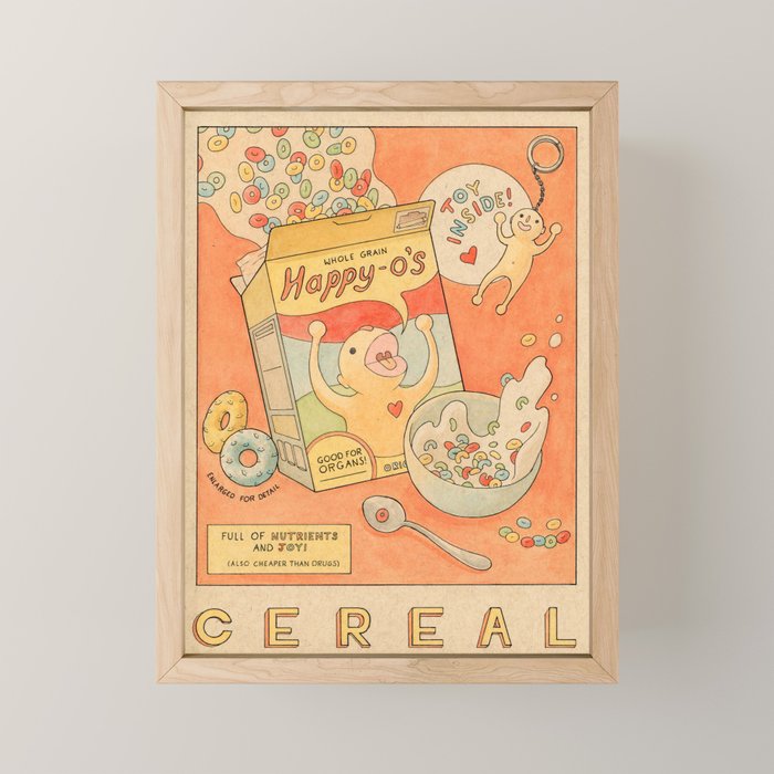 Happy-O's Mini Art Print Gallery Image 1