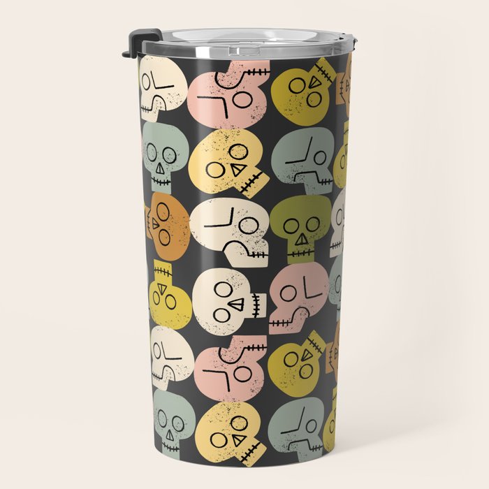 Happy Skulls Travel Mug Gallery Image 3