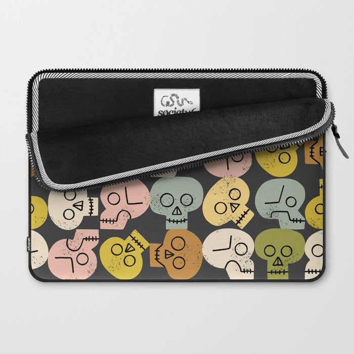 Happy Skulls Laptop Sleeve Gallery Image 2